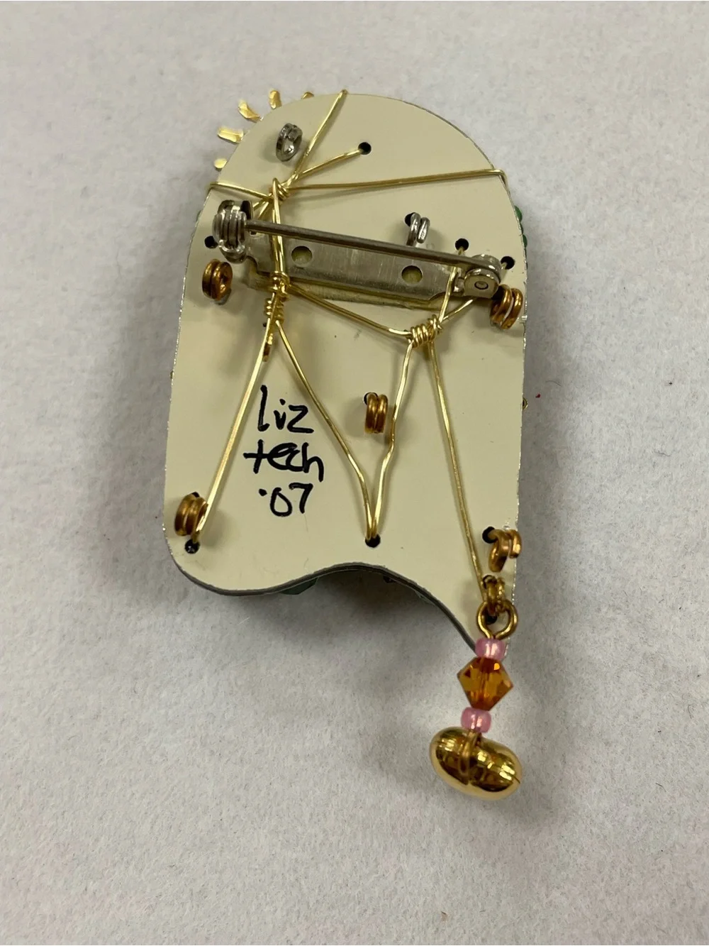 Liztech The Secret Garden Hand-Crafted Brooch
